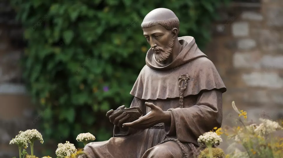 St. Fransiskus Asisi: Pengaku Iman dan Pembaharu yang Penuh Kasih Patung Santo Fransiskus dari Assisi