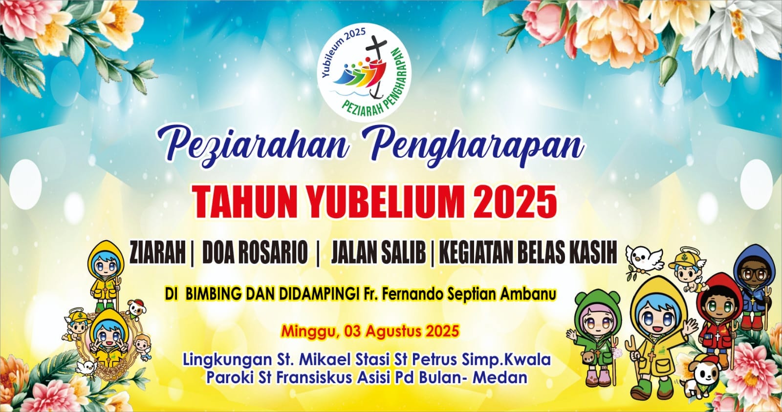 Ziarah Yubileum Umat St. Mikael: Perjalanan Iman Menuju Pembaruan Hati